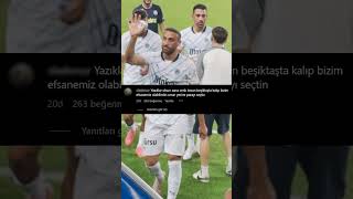 Beşiktaşlılardan Cenk Tosuna Fenerbahçe forması yakışmıyor eleştirisi futbol [upl. by Sualohcin]