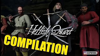 Hellish Quart Gameplay Compilation best moments [upl. by Eenalem34]