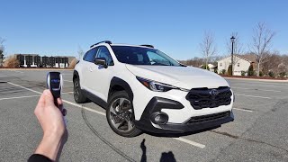 2024 Subaru Crosstrek Limited Start Up Walkaround Test Drive and Review [upl. by Macintosh]