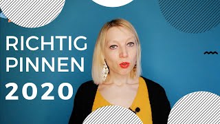 Pinterest Marketing 2020 So pinnen Sie jetzt richtig [upl. by Marvel]