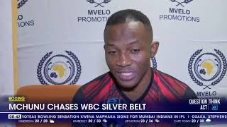 Boxing  Mchunu chases WBC silver belt [upl. by Merdith]