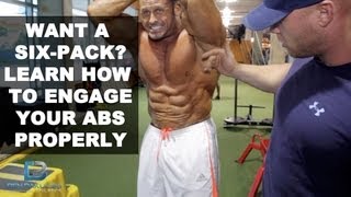 Ben Pakulski Teaches Optimal Ab Training for Six Pack Abs [upl. by Lorollas949]