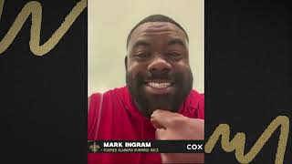 Mark Ingram on Saints Draft Pick KoolAid McKinstry  2024 NFL Draft [upl. by Ariamat816]