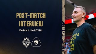 PostMatch Media Availability Vanni Sartini  August 7 2024 [upl. by Ise418]