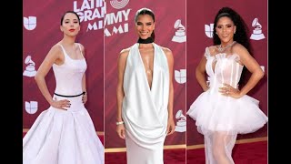 MEJORES VESTIDAS  LATIN GRAMMY 2024  ALFOMBRA ROJA  MEJORES LOOKS [upl. by Litnahc]