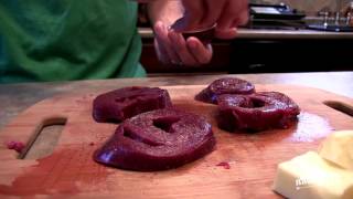 How to Cook Venison Deer Heart Recipe EASY [upl. by Anetsirk]