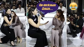 Alia Bhatt Sings Oo Antava Mava Song Infront Of Samantha  Super Fun 👌😂  JIGRA [upl. by Anitsahs]