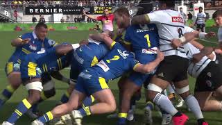 TOP 14  Essai de Judicael CANCORIET ASM  CA Brive  ASM Clermont  J13  Saison 20212022 [upl. by Bourne837]