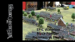 EPIC Waterloo Black Powder  Prussians vs French [upl. by Yrehcaz]