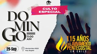 115 Años de Avivamiento Pentecostal en Chile [upl. by Ignacius]