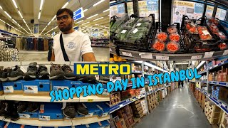 Shopping in Istanbul 2024  Metro Super Market Istanbul  Turkey Travel Vlogs in Urdu amp hindi [upl. by Emelun]