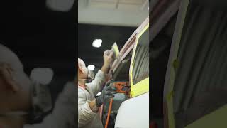 Transformation in Progress westcoastcustoms wcc hondaelement custompaint customcars [upl. by Veronica]