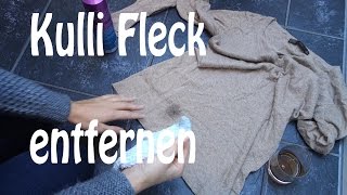 QUICK TIPP Kullifleck von Kleidung entfernen [upl. by Perkins]