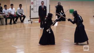 25th All Japan Jukendo Championships — QF 1 [upl. by Noillid]