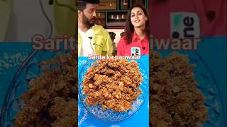 😋Ritesh Genelia all time favourite dish 🍲yt ytshorts saritakapariwaar [upl. by Lothar924]