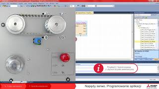 Napędy serwo Programowanie aplikacji – Lekcja 7 – Synchronizacja osi [upl. by Cleres423]