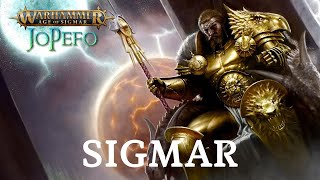 Warhammer Age of Sigmar  Trasfondo Sigmar Del Mundo que Fue a los Reinos Mortales [upl. by Rorry]