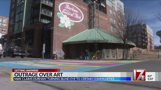 Outrage over art in Durham [upl. by Folberth]