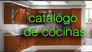 catalogo de muebles de cocina  kitchen design [upl. by Naugal]