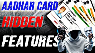 Aadhar Cards 4 Secret Features 🔥🔥🔥 [upl. by Brenn]