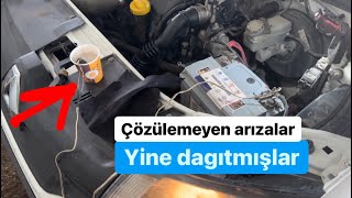 ÇÖZÜLMEYEN ARIZALAR  RENAULT SYMBOL DEVİR YÜKSEK ÇALIŞIYOR  KENDİ KENDİNE GAZ VERİYOR [upl. by Tosch]