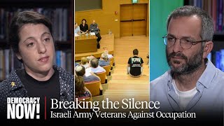 Breaking the Silence Israeli Army Veterans Tour US amp Canada to Speak Out Against Occupation [upl. by Dowzall638]