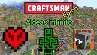 Aldeas infinito  Mapa de Craftsman  Epico [upl. by Morgun]