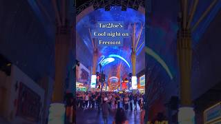 Cool night on Fremont Street fremontstreet travel fremontstreetexperience vegasnight [upl. by Nikolai]