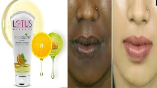 lotus herbal vitamin c face wash benefits and uses skin brightening face wash [upl. by Rambort290]