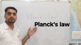 Plancks law of radiation climatology remotesensing Tropical Climatology [upl. by Chrissa]