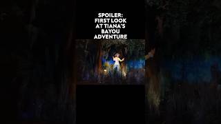 SPOILER First Look Inside Tiana’s Bayou Adventure 🪷 [upl. by Hplar477]