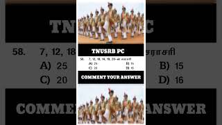 Tnusrb pc question and answers generalknowledge gk tamilnadugk tnpscd [upl. by Lecia254]