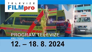 Program televize FILMpro 12 – 18 8 2024 [upl. by Eiramacissej]