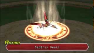 Digimon Data Squad PS2 Shinegreymon GeoGrey Sword 720p [upl. by Gurias553]