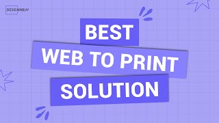 Best Web To Print Software Automate All Your Printing Operations with Web To Print Solution  DNB [upl. by Seftton]