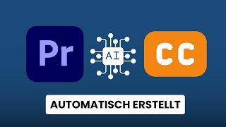 Untertitel in Premiere automatisch generieren  Tutorial [upl. by Asli]