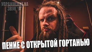 УЧИМСЯ ПЕТЬ 17  ПЕНИЕ С ОТКРЫТОЙ И РАССЛАБЛЕННОЙ ГОРТАНЬЮ [upl. by Htrap]