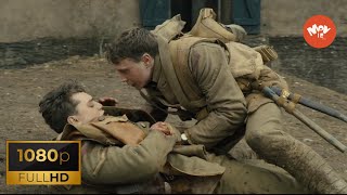 Blakes death on the battlefield  1917 2019  Movie Storyline [upl. by Hiram]