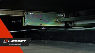 How to Replace the Cross Shaft on a Power Gear Above Floor Slideout V1 [upl. by Atrice]