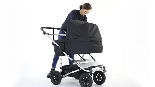 carrycot plus™ for twins  instructional video  Mountain Buggy® [upl. by Doretta]