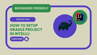 How to setup Gradle project in IntelliJ IDE in Windows  Step by Step Guide  For beginners [upl. by Finnigan]