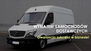 Wynajem samochodów dostawczych [upl. by Suoivatco512]