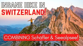 The Best Hikes in Switzerland COMBINING Schäfler Ridge amp Seealpsee [upl. by Harak]