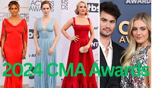 The Best Dressed Stars at the 2024 CMA Awards [upl. by Aztilem]