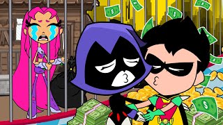 Teen Titans Go Robin betrayed Starfire [upl. by Arobed121]