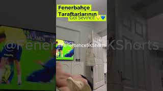 Fenerbahçe Taraftarlarının Gol Sevinci 💛💙 fenerbahçe trabzonspor [upl. by Etteiram]