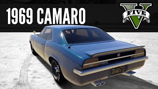 Vigero by Declasse 1969 Camaro Build GTA 5 PS4 [upl. by Ladnyk]