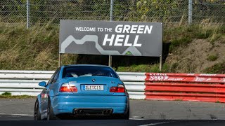 Race with friendsBMW M3 E46 vs M3 E46 on the Nürburgring Nordschleife [upl. by Ahtelrac]