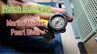 Watch Build 10 SKX Marine Master Pearl Diver [upl. by Ardaid]