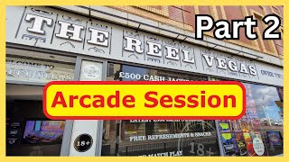 💥 REEL VEGAS Arcade  Slot Machine Session 🎰 blackpool [upl. by Esidnak712]